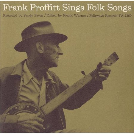 SMITHSONIAN FOLKWAYS Smithsonian Folkways FW-02360-CCD Frank Proffitt Sings Folk Songs FW-02360-CCD